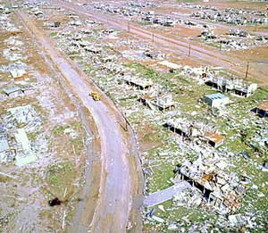 Darwin etter orkan Tracy